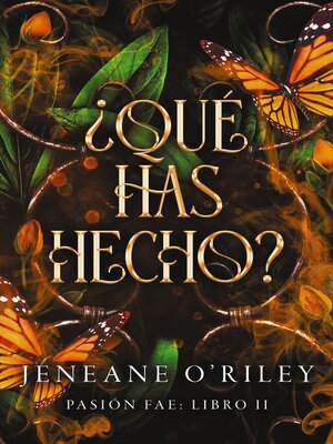 cover image of ¿Qué has hecho?